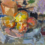 Daniel Shadbolt, Yellow Tulips, 2024