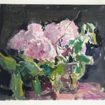 Daniel Shadbolt, Yellow Tulips, 2024