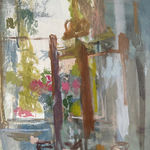 Daniel Shadbolt, Yellow Tulips, 2024