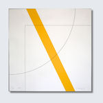 Gottfried HONEGGER, Angle et ligne (J), 2002