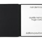 Aurelie NEMOURS, Noir demi rose (Portfolio complet), 1995