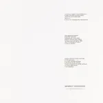 Aurelie NEMOURS, 8 fasi di un contrappunto spaziale [portfolio complet], 1988