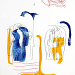 Christian BONNEFOI, Sans titre série PL F, 1989