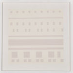 Aurelie NEMOURS, Noir demi rose, 1995