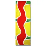 Claude VIALLAT, Serpent rouge, 2005