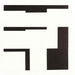 Aurelie NEMOURS, Noir demi rose, 1995