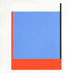 Aurelie NEMOURS, Un rouge trois bleus, 1973