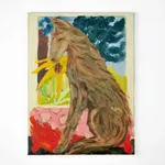 Chica Seal, Holding her Nipple on a Walk