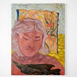 Chica Seal, Holding her Nipple on a Walk