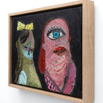 Trude Viken, Black and White Drawing, Double Portrait 3, 2018