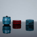 Maeda Masahiro, Vase with overglaze enamels with silver