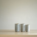 Rupert Spira, Trio of Cut Sided Beakers