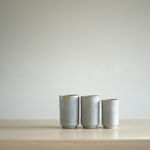 Rupert Spira, Trio of Cut Sided Beakers