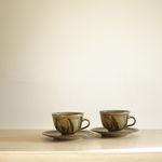 Rupert Spira, Trio of Cut Sided Beakers