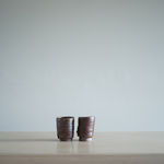 Rupert Spira, Trio of Cut Sided Beakers