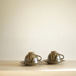 Rupert Spira, Trio of Cut Sided Beakers