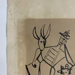 Amelia Peláez / Marta Arjona, Ceramic tiles based on an Amelia Peláez' tempera on paper, 1999