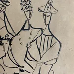 Amelia Peláez / Marta Arjona, Ceramic tiles based on an Amelia Peláez' tempera on paper, 1999