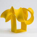 Merete Rasmussen, Maroon Form, 2022