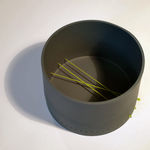 Abi Wills, Grid Series - Yellow I, 2022