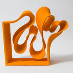 Merete Rasmussen, Maroon Form, 2022