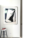 Paula Crown, Untitled (Solo Cup red on off-white) + Jokester , 2019