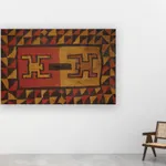 Nazca Culture, Abstract Feather Panel (related examples in the Albers' Foundation), Circa. 500AD