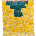 Nazca Culture, Abstract Feather Panel (related examples in the Albers' Foundation), Circa. 500AD