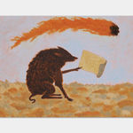 Joseph Dilnot, Wyrm Shaped Cloud, 2025