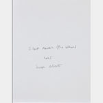 Joseph Dilnot, Wyrm Shaped Cloud, 2025