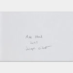 Joseph Dilnot, Wyrm Shaped Cloud, 2025