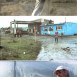 Melanie Smith, Painting for Spiral City 3 (small series), 2004