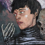 Hernan Bas, Melancholy (the bad review), 2024