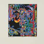 David Driskell, African Mask III, 2007