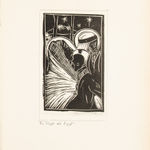 Chris Ofili, Untitled (Orange Dress), 1999