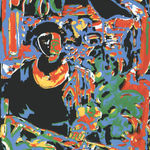 David Driskell, African Mask III, 2007