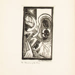 Chris Ofili, Untitled (Orange Dress), 1999