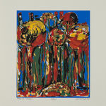 David Driskell, African Mask III, 2007