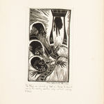 Chris Ofili, Untitled (Orange Dress), 1999