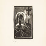 Chris Ofili, Untitled (Orange Dress), 1999