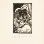 Chris Ofili, Untitled (Orange Dress), 1999