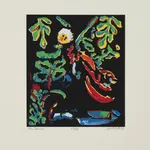 David Driskell, African Mask III, 2007