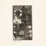 Chris Ofili, Untitled (Orange Dress), 1999