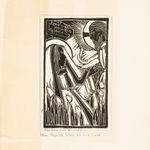 Chris Ofili, Untitled (Orange Dress), 1999