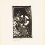 Chris Ofili, Untitled (Orange Dress), 1999