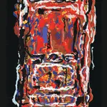 David Driskell, African Mask III, 2007