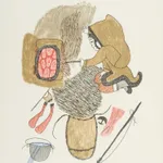 Pitseolak Ashoona, Sans titre (027-0424), 1959-1965