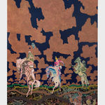 Aaron Morse, Hike-Out Mountains (Yellow Sky), 2023