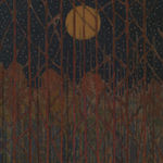 Sky Glabush, Pond and Colorful Trees, 2025