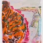 Lisa Sanditz, East Coast Trail Orange Hill, 2023